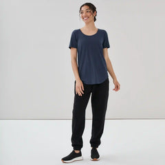 Active Scoop Neck T-Shirt