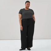 Women+ Slim Fit Ribbed T-Shirt