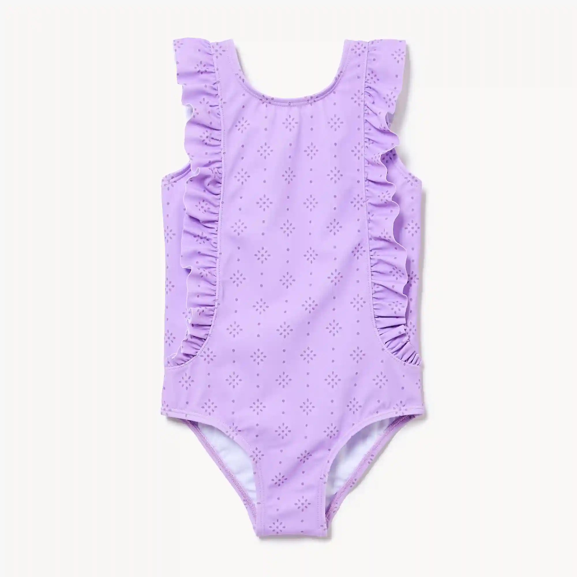 Toddler Girls' Ruffled Swimsuit