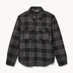 Men's Woven Melton Shacket