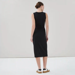 Active Side Ruched Midi Dress