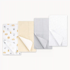 Newborn Huggies Organic Cotton Blanket 4-Pack