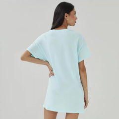 Oversized Graphic Sleep Dress