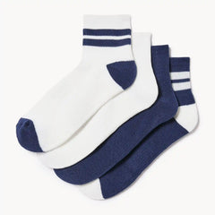 4-Pack Quarter-Crew Socks