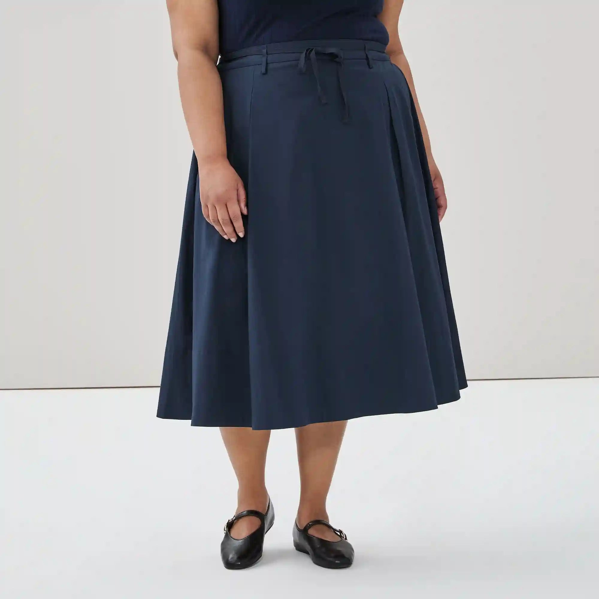 Women+ Flared Midi Skirt