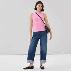 Funnel Neck Top