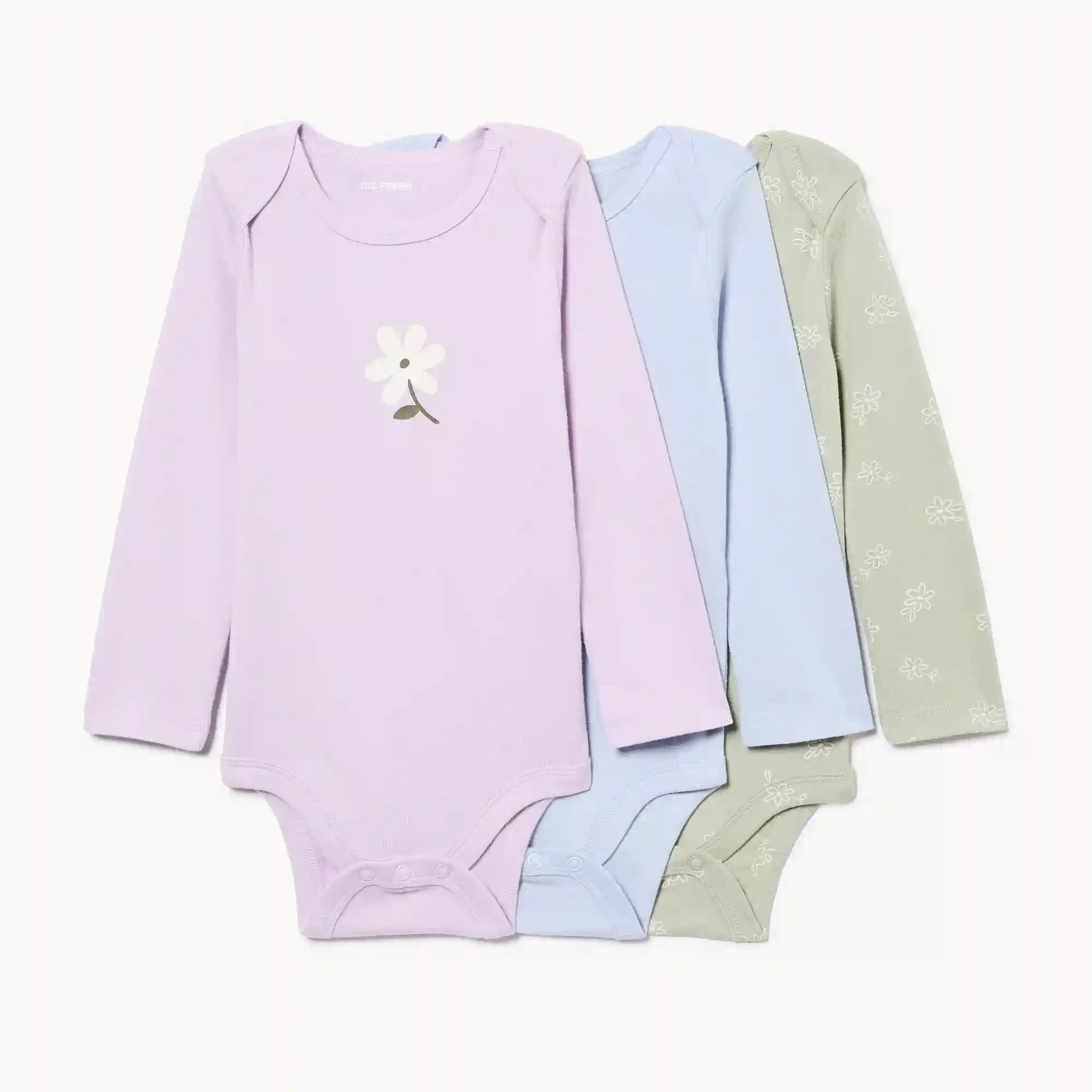 Baby Girls' 3-Pack Bodysuit