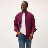 Men's Poplin Botton-Down Shirt