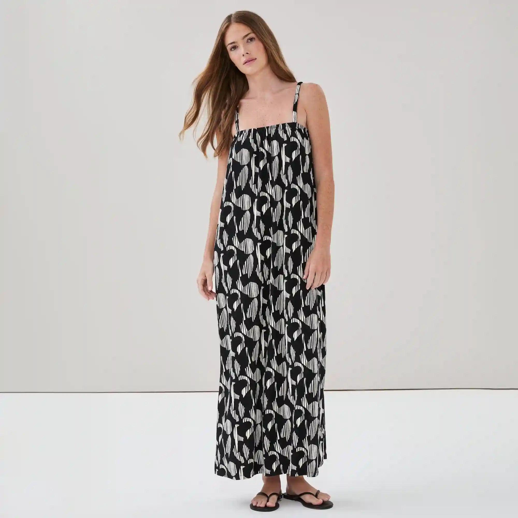 Printed Maxi Dress