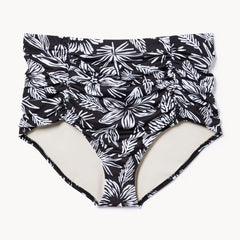 Women+ Printed Ruched Bikini Bottom