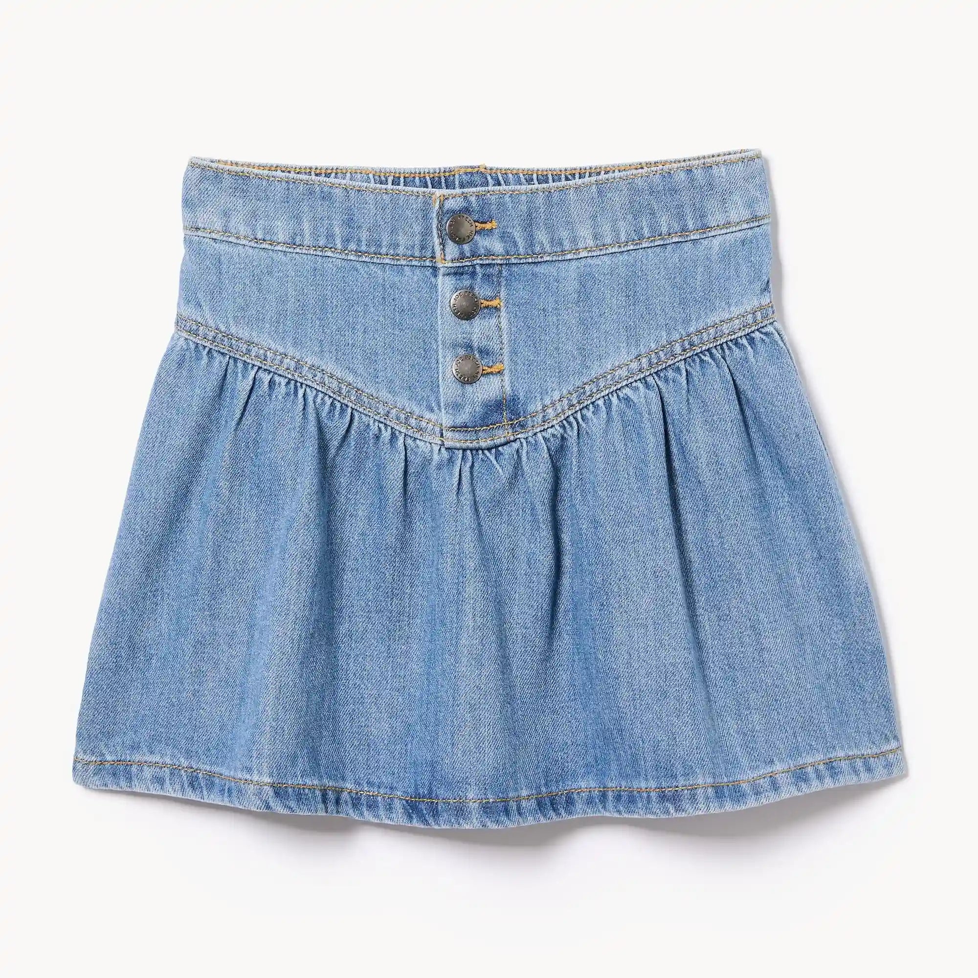 Tween Girls' Denim Miniskirt