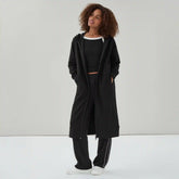CozyFleece Long Hooded Jacket
