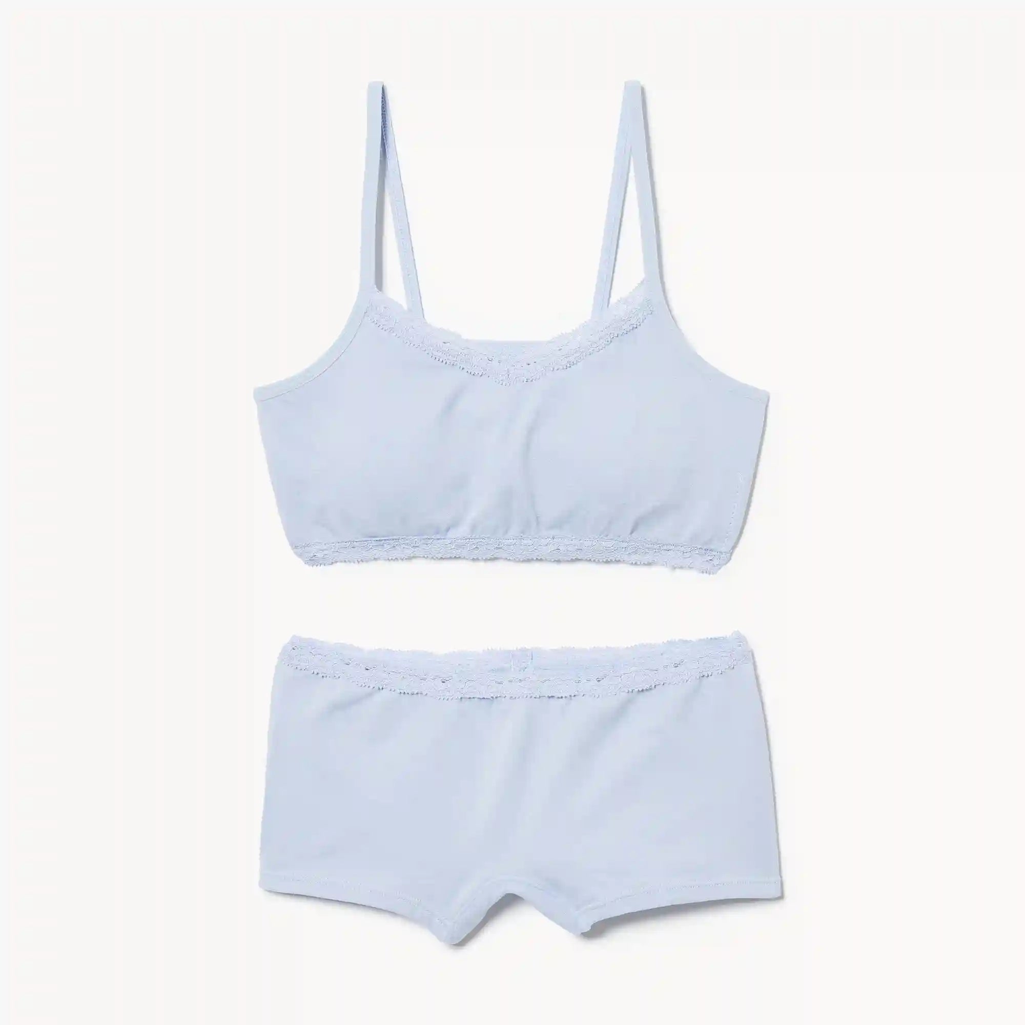 Kid Girls' 2-Piece Seamless Lace Bralette Set