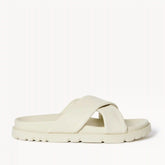 Faux Leather Crisscross Sandals