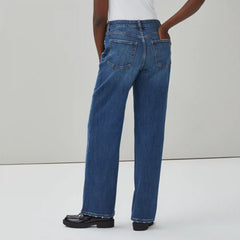 Wide Leg Dark Wash Jean