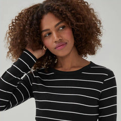 Striped Long Sleeve Top