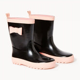 Kid Girls' Rubber Bow Rain Boots