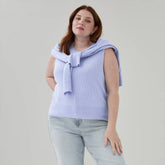 Women+ Cable Knit Tank