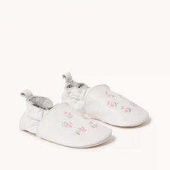 Baby Girls' Flower Footlets