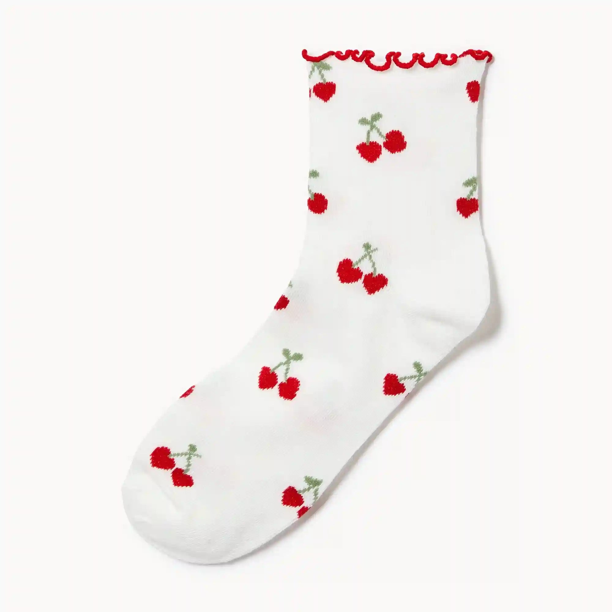 Printed Crew Socks