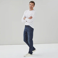 Men's Dark Wash Straight Fit Jean