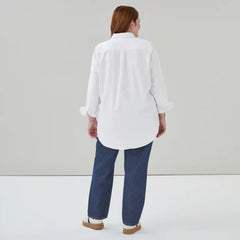 Women+ Oxford Button-Up Shirt