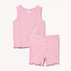 Baby Girls' Ribbed 2-Piece Set