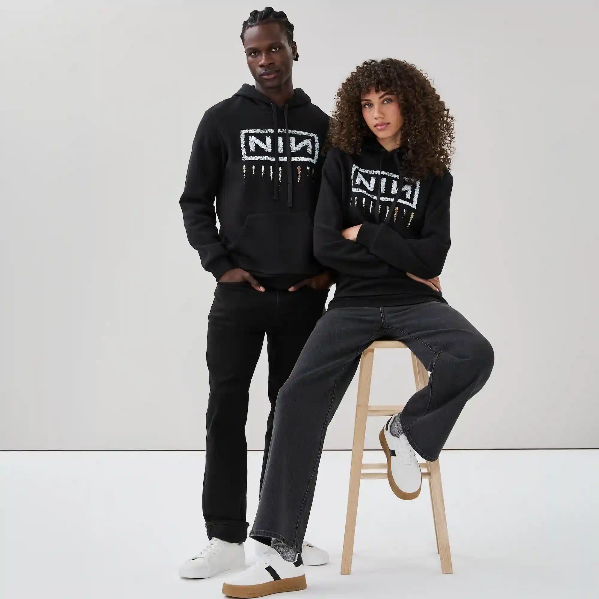 Adult Nine Inch Nails Graphic Hoodie