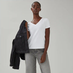 Organic Cotton V-Neck T-Shirt