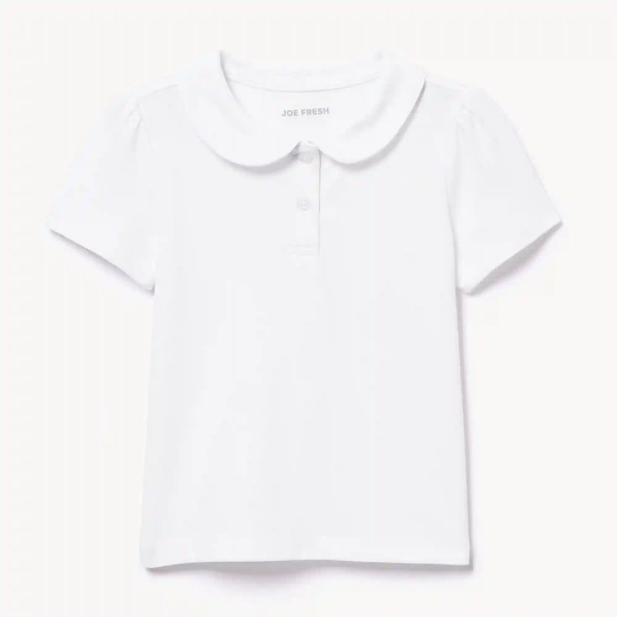 Toddler Girls' Collared Uniform T-Shirt