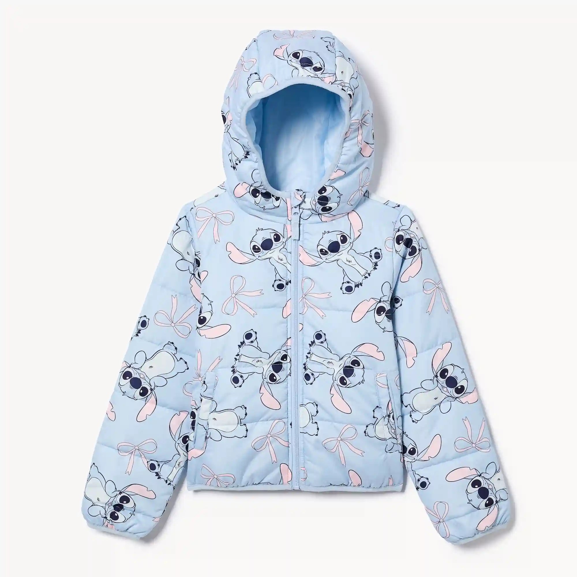 Kid Girls' Disney Stitch Puffer Jacket