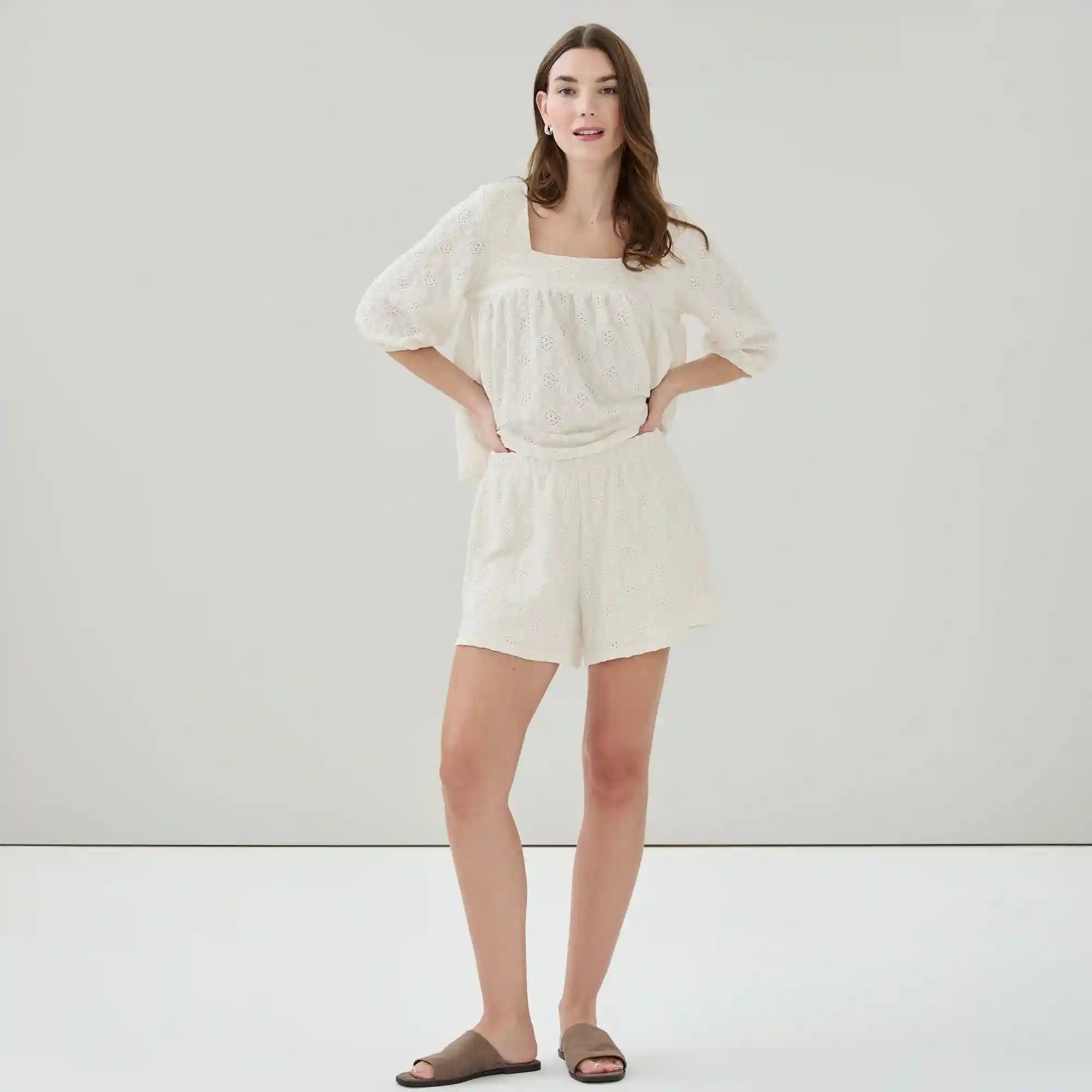 Crinkled Short