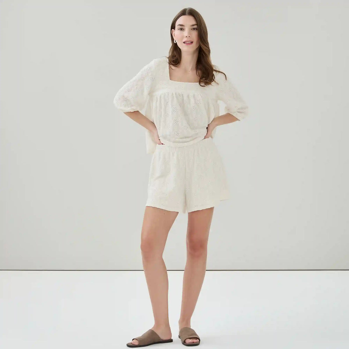 Crinkled Short
