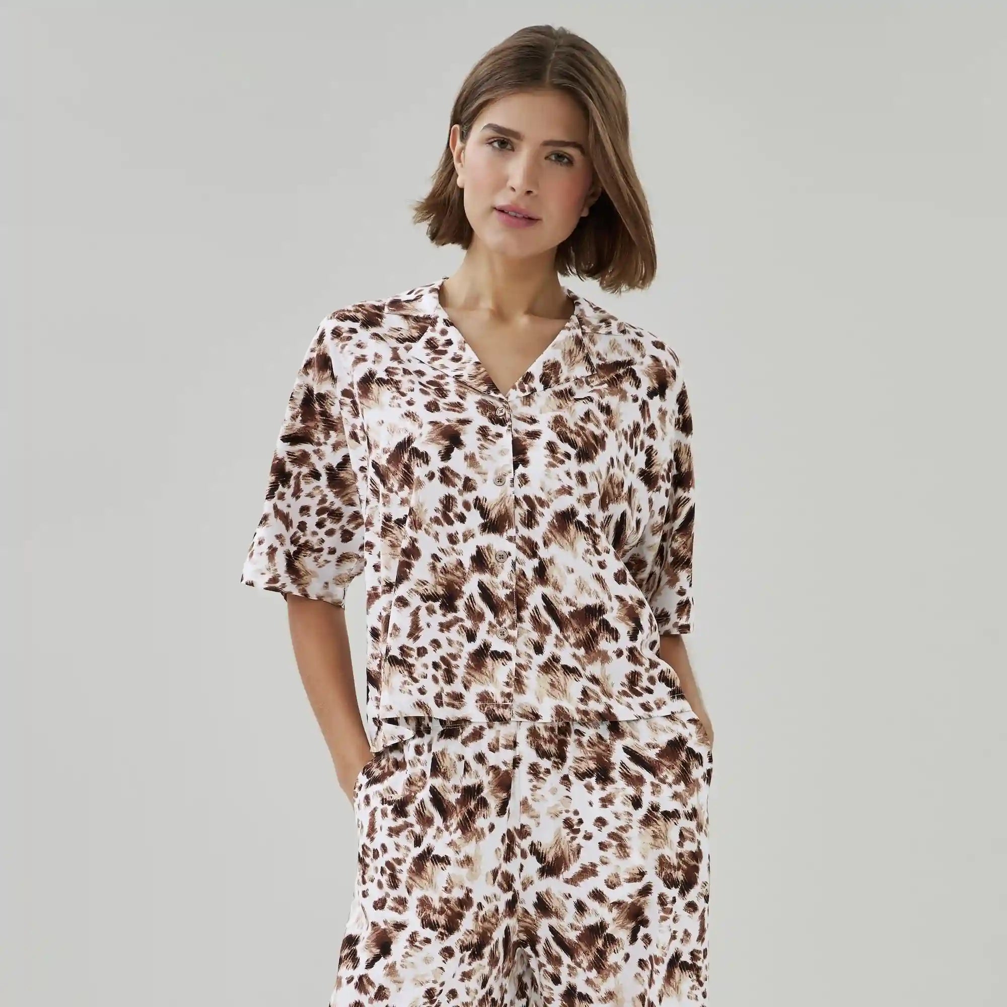 Printed Sleep Shirt