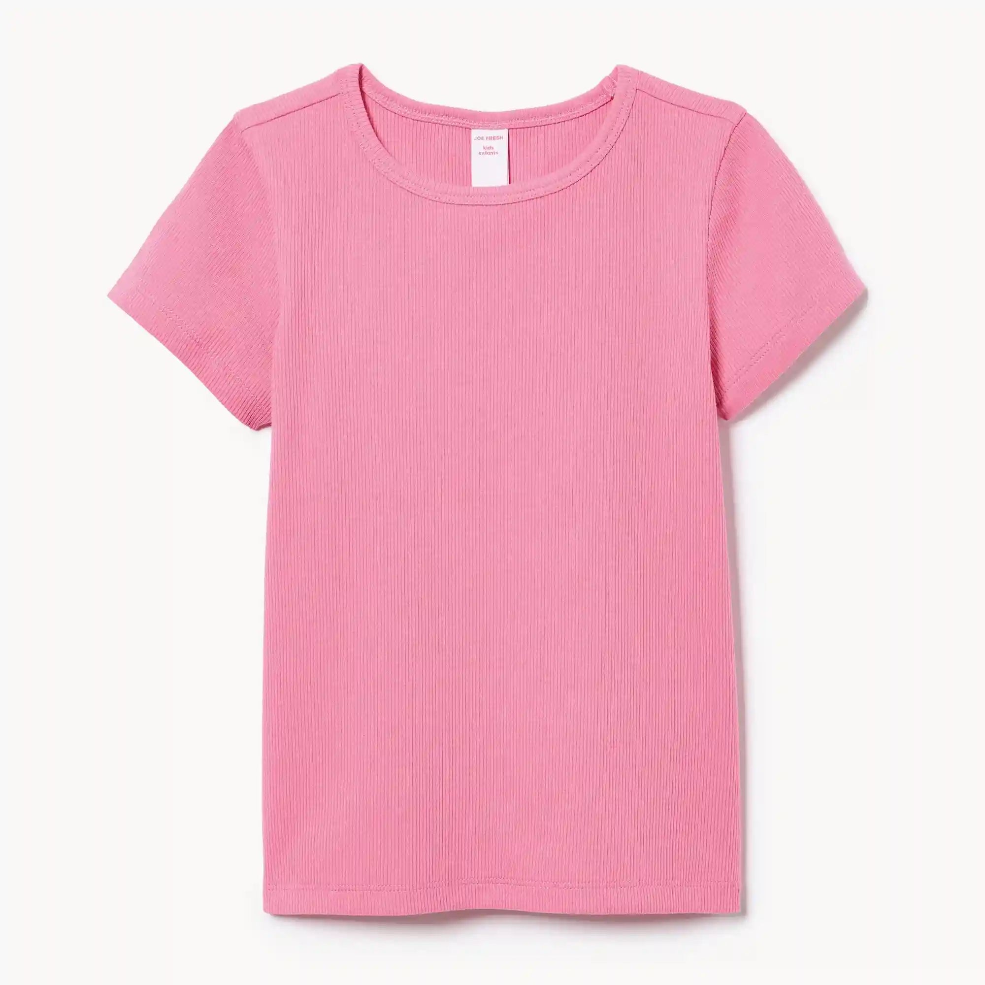 Kid Girls' Ribbed T-Shirt