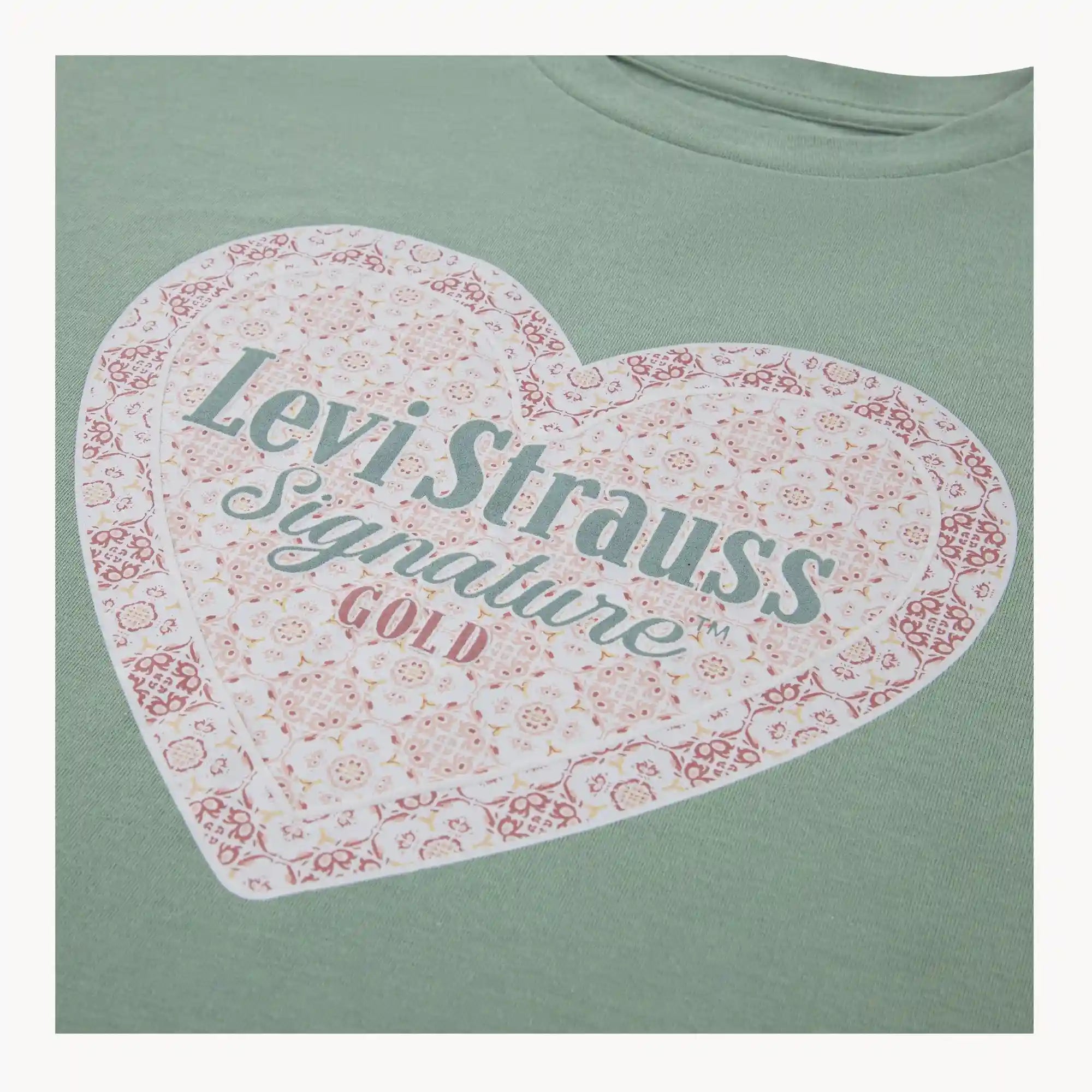 Kid Girls' Levi Strauss Signatureâ¢ Gold T-Shirt