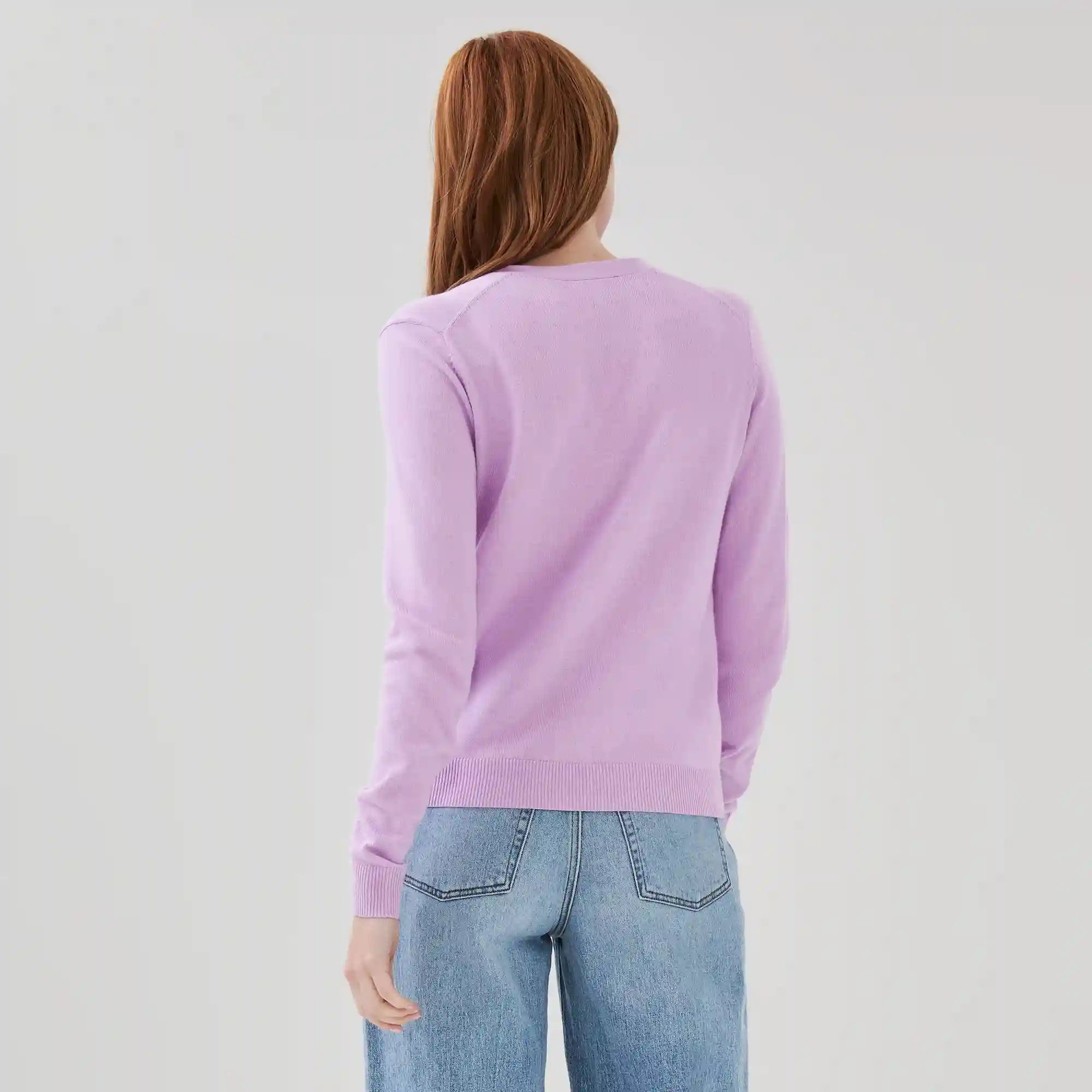 V-Neck Cardigan
