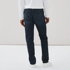 Men's Dark Wash Flex Straight Jean