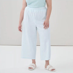 Women+ Seersucker Cropped Sleep Pant