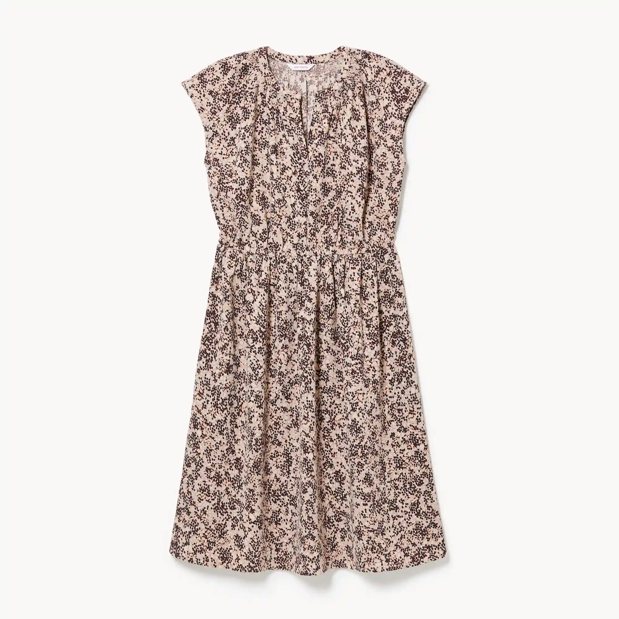 Crepe Printed Dress