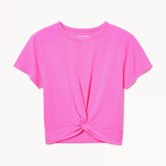Kid Girls' Active Twist Front T-Shirt