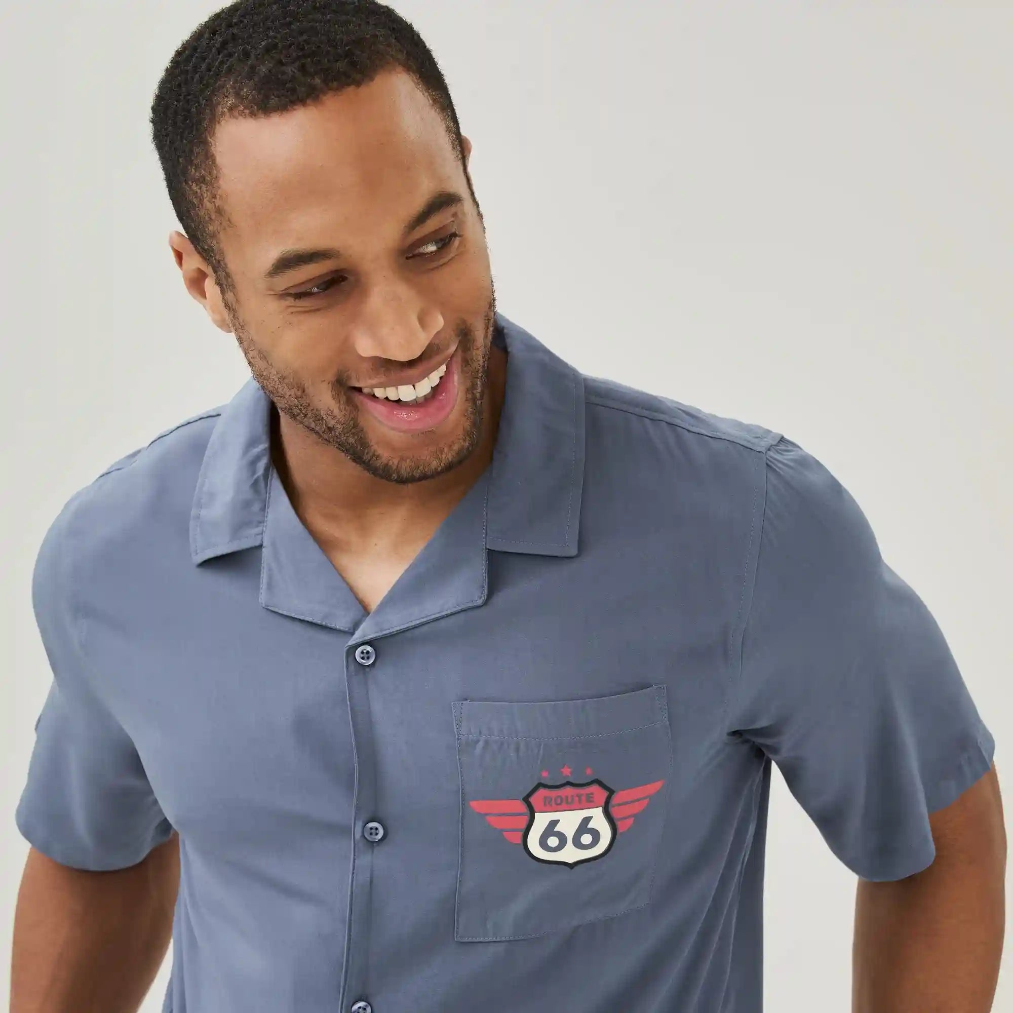 Adult Route 66 Graphic Shirt