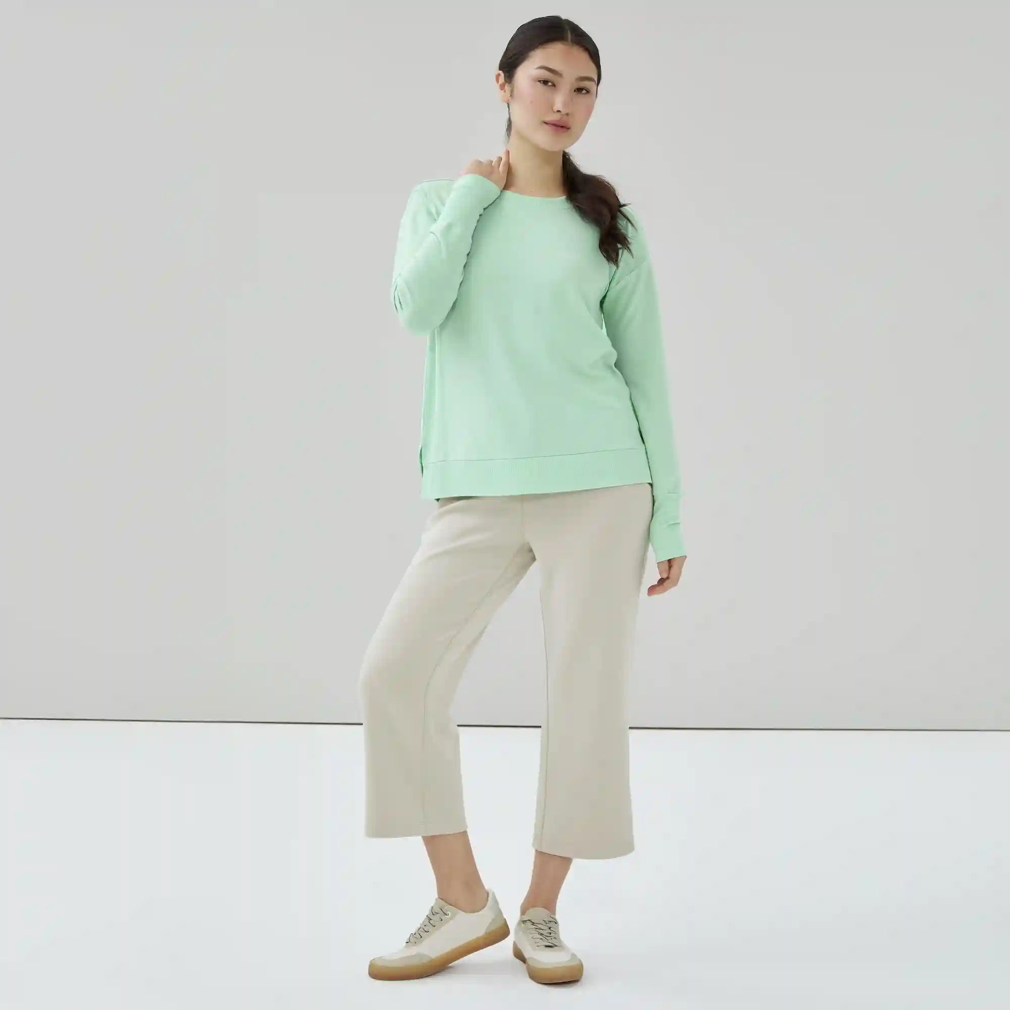 Micro French Terry Sweatshirt