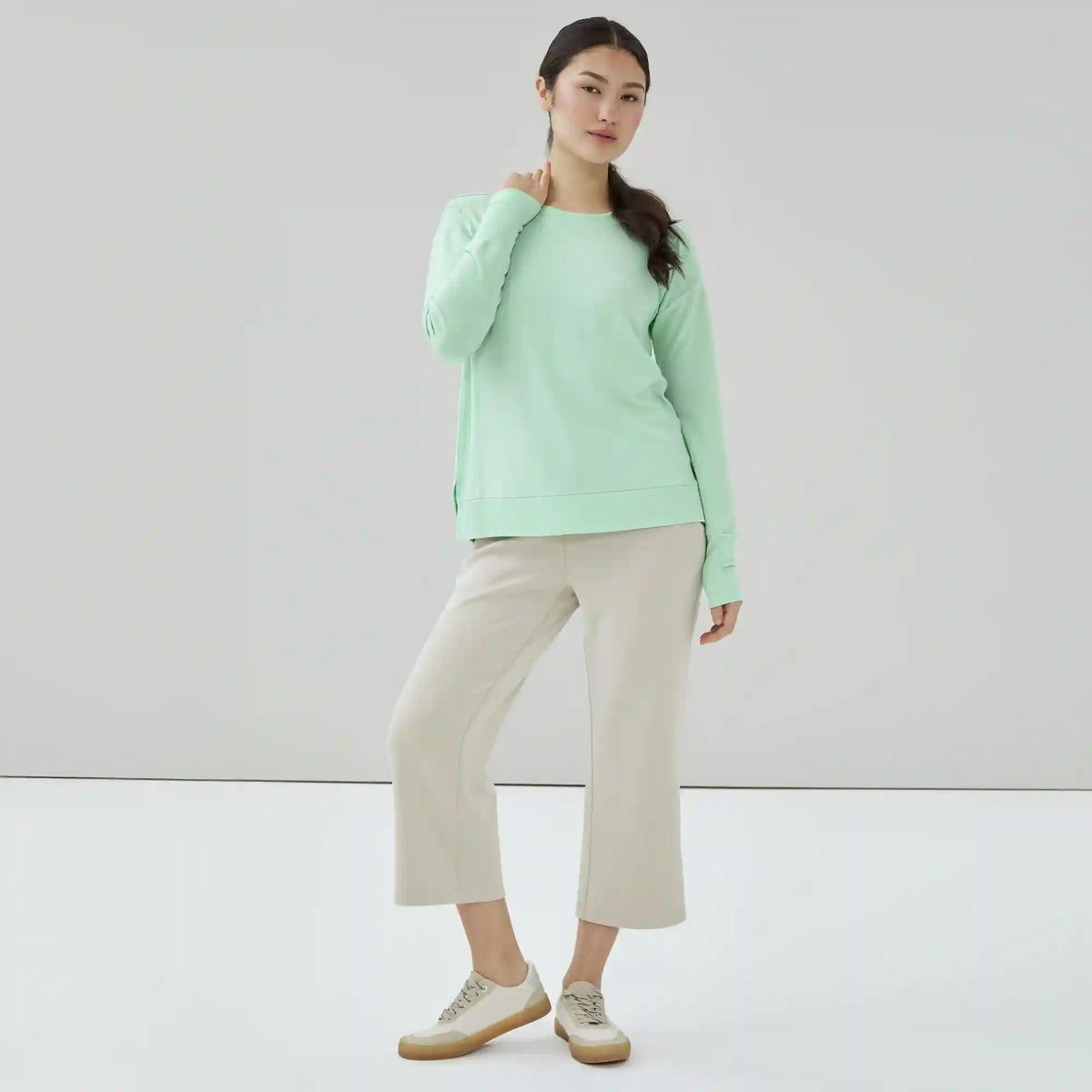 Micro French Terry Sweatshirt
