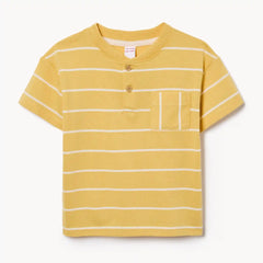 Baby Boys' Drop Shoulder Henley T-Shirt
