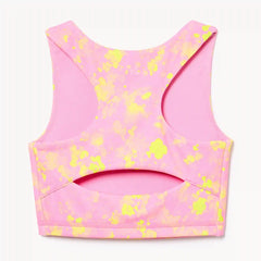 Kid Girls' Active Cutout Sports Bra