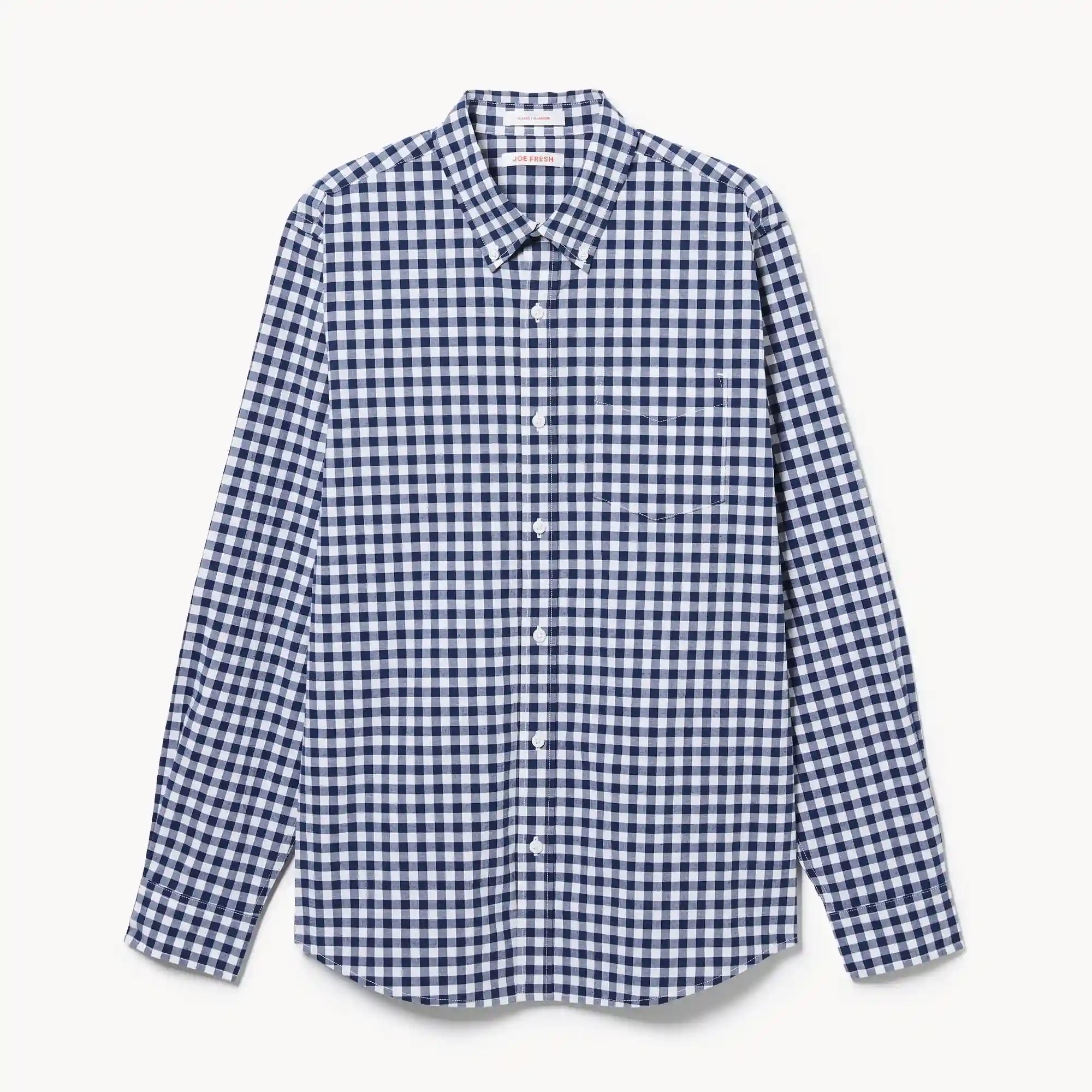 Men's Poplin Botton-Down Shirt