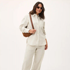 Linen Cotton Oversized Shirt