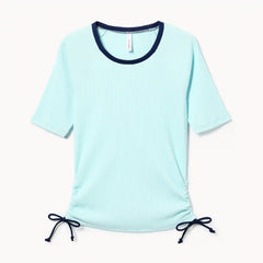Side Ruched Rash Guard