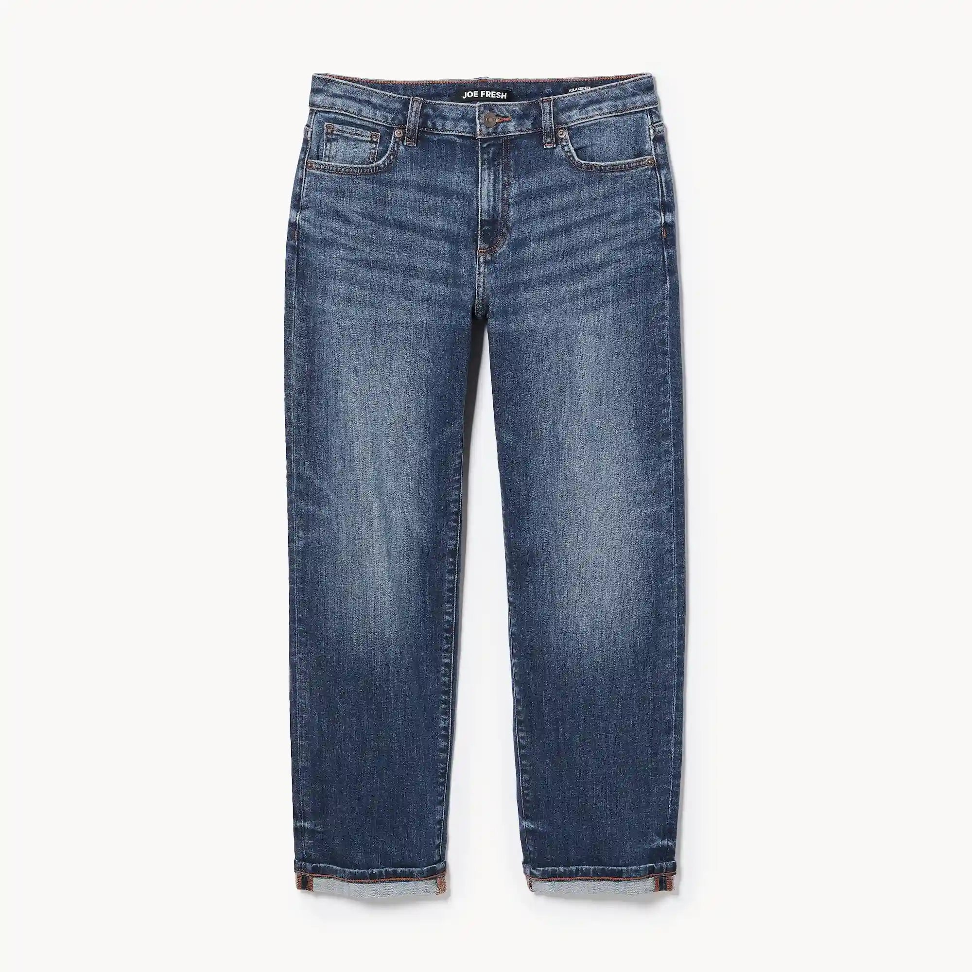 Dark Wash Relaxed Fit Jean